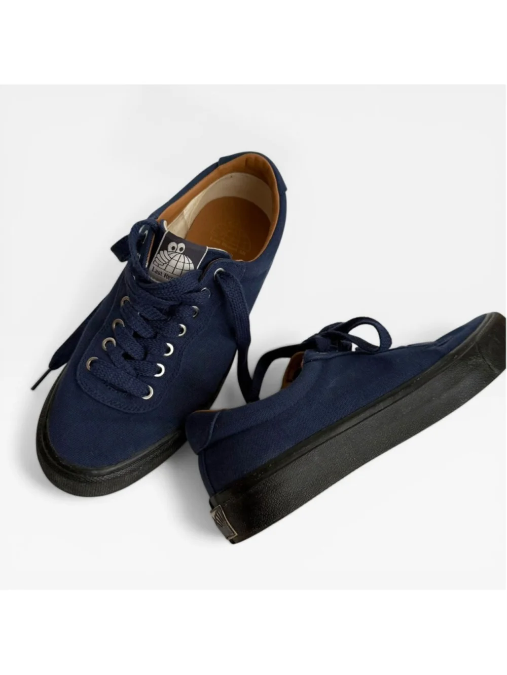 Last Resort AB VM001 Canvas Lo - Navy / Black Skate Shoes - Picture 4 of 6